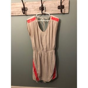 Express silk and lace dress